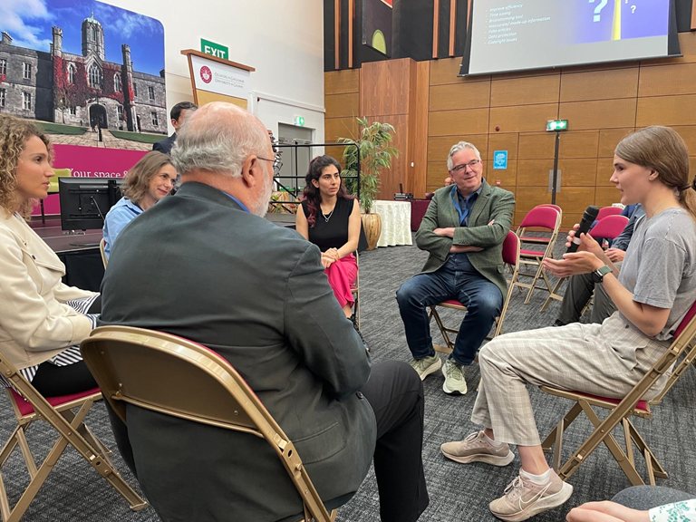 Fishbowl discussion on AI in science in Galway
