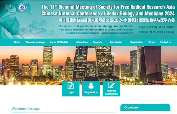 The 11th Biennial Meeting of the Society for Free Radical Research-Asia (SFRR-Asia 2024)